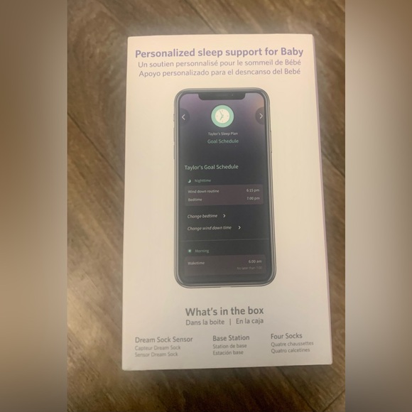 FDA cleared dream sock. Track Baby’s pulse rate, oxygen, wakings… - Picture 4 of 6